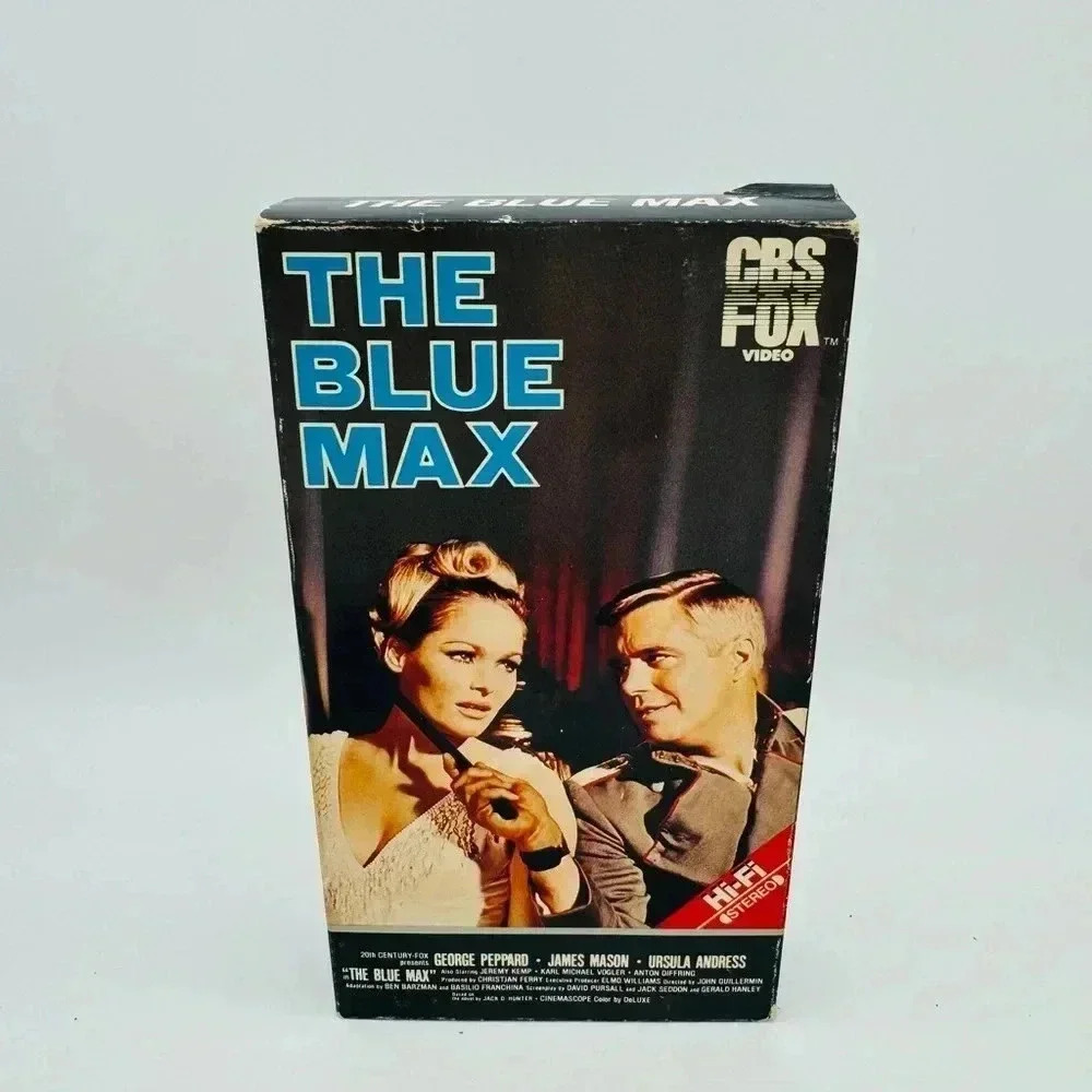 The Blue Max VHS - CBS Fox Video #1062